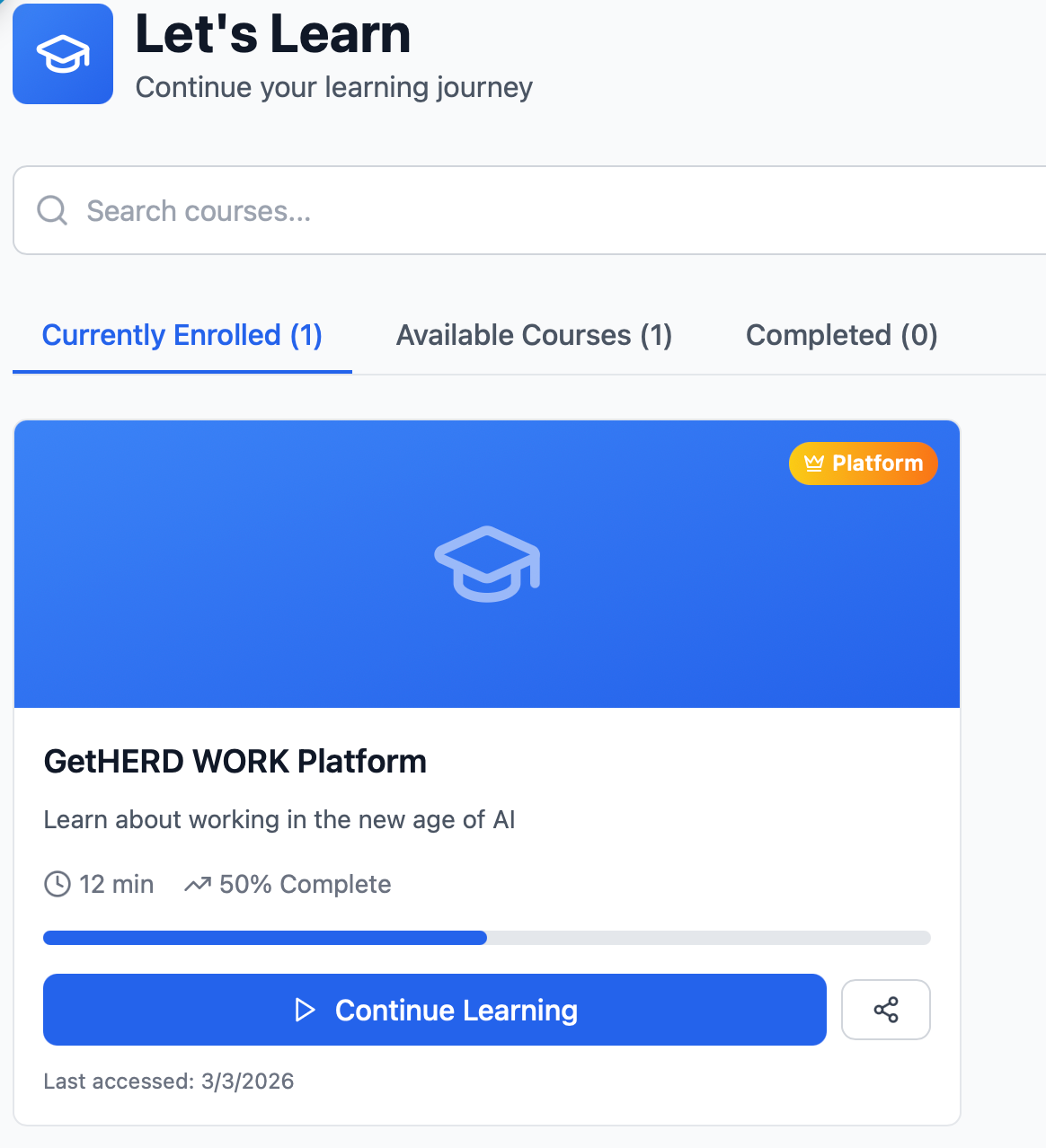 GetHERD platform in action