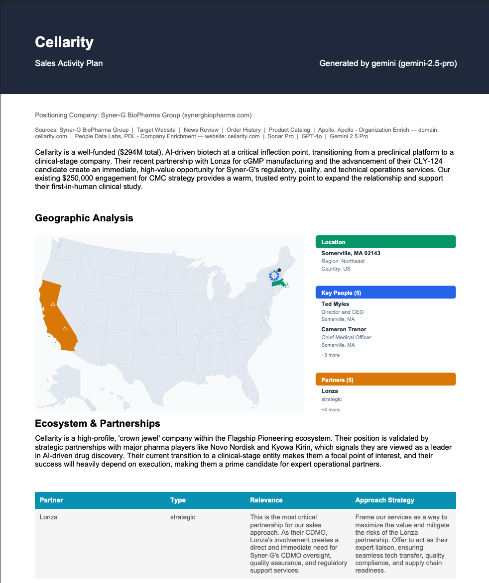 Fact Sheet Generation